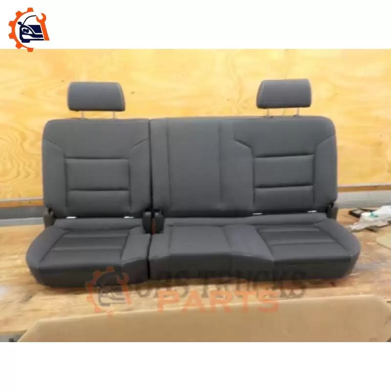 2010 CHEVROLET BENCH SEAT-56 INCH REAR TRUCK SEAT; NEW TAKE OUT ; REAR BENCH SEAT ASSEMBLY; BLACK CLOTH/SOLID STEEL SEAT TRACKS