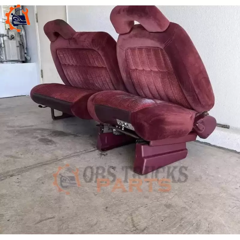 MAROON RED BENCH 60/40 SEPERATE SEATS